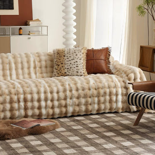 Luxurious Faux Fur Sofa/Couch Cover