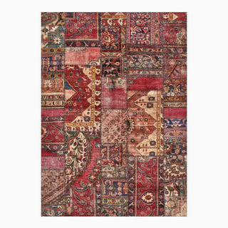 Machine Washable Rug Persian-Inspired Luxury Bedroom Rug