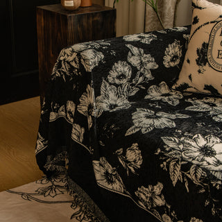 Nocturnal Roses Sofa Cover - Final Sale