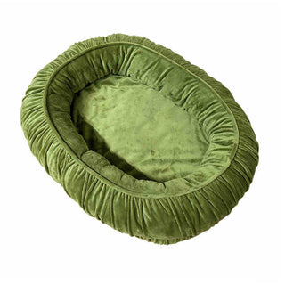 Oval Orthopedic Support Cozy Sleeping Detachable Dog & Cat Bed