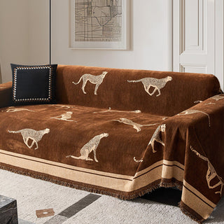 Safari Elegance Anti-Pilling Sofa Cover