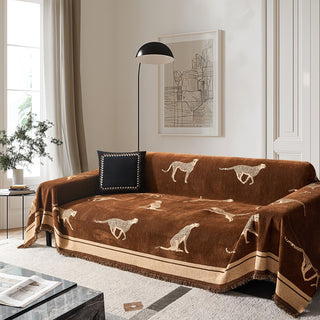 Safari Elegance Anti-Pilling Sofa Cover