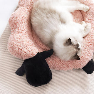 Sheep Shaped Cotton Velvet Warm Multi-Functional Dog & Cat Mat