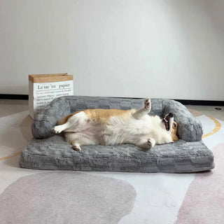 Spacious Orthopedic Soft Skin-Friendly Washable Dog & Cat Sofa Bed