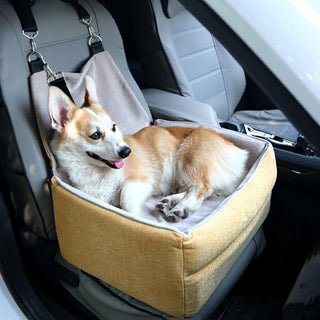 Travel Safety Seat Thickened Elevated Dog Car Seat Bed