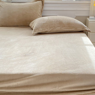 Velvet Fitted Sheet Set