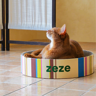 ZEZE Pets 3-in-1 Cat Scratcher Nest