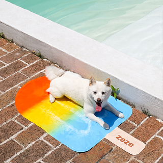 ZEZE Pets Cooling Ice Cream Pet Mat