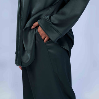 Silky Soft Two-Piece Sleepwear Set – Acetate Lounge Pajamas